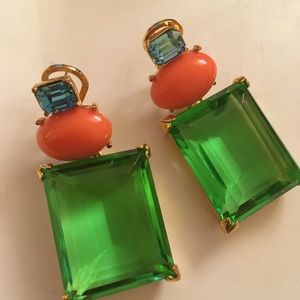 Brandon Maxwell X Kenneth J Lane earrings